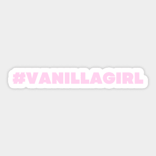 #vanillagirl | Simple life no makeup lifestyle aesthetic Sticker